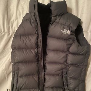 The north face down vest